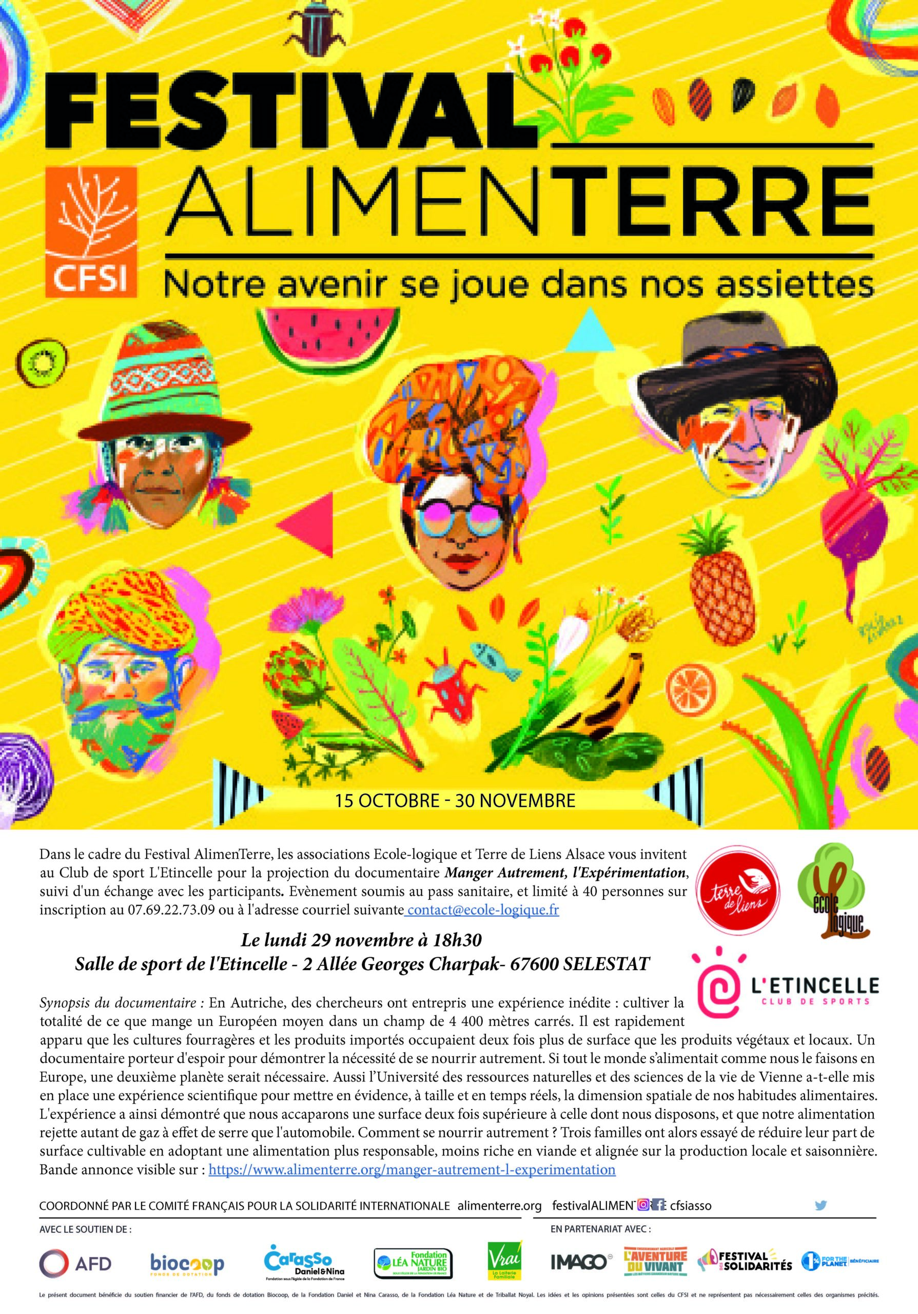 Soirée Débat : Festival AlimenTerre
